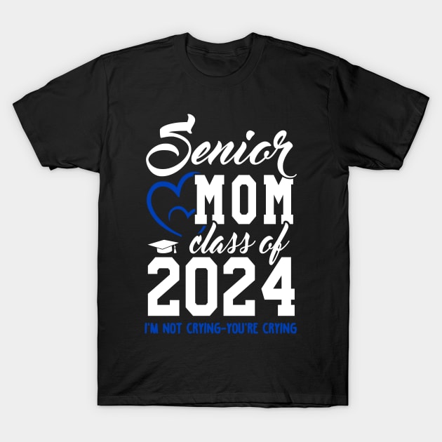 Class of 2024 Senior Gifts Funny Senior Mom T-Shirt by KsuAnn